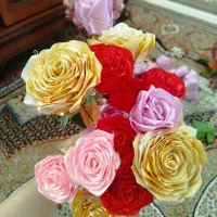 گل روبانی|گل مصنوعی|اردبیل, |دیوار