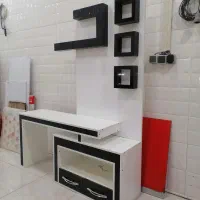 زیر تلویزیون MDF هایگلاس جنس خوب