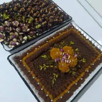 سینی پذیرایی خرما و حلوا ترحیم