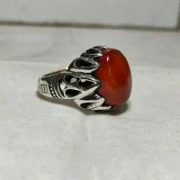 انگشتر موزانایت و عقیق|جواهرات|زنجان, |دیوار