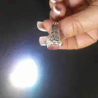 انگشتر نقره باسنگ یاقوت