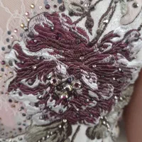 لباس مجلسی خارجی سنگدوزی