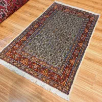 ذرع و نیم دستباف بیرجند زمینه کرم|فرش|تهران, اکباتان|دیوار