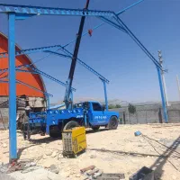 فروش جرثقیل نیسانی دکل دار همر با چرخ گیر|خودرو سواری و وانت|شیراز, تندگویان|دیوار