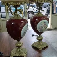یک جفت آباژور سلطنتی|چراغ خواب و آباژور|اردبیل, |دیوار