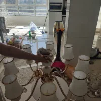 ۲تا لوستر در حد نو