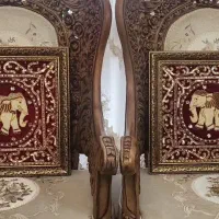 دو عدد تابلو تزئینی مخمل