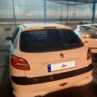 پژو ۲۰۶ تیپ ۲ مدل ۱۴۰۰ بی رنگ بی صافکاری خیلی تمیز