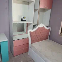 فروش دو عدد تخت یک نفره نونو با تشک کامل