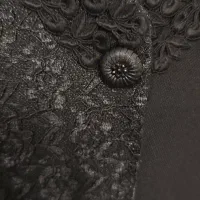 دو مدل مانتو زنانه کاملا نو مشکی شیک مجلسی|لباس|تهران, دبستان|دیوار