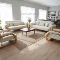 مبل راحتی مکانیزم تختخواب شو(تخت شو) ۸ نفره مدل رز