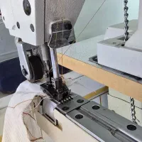 چرخ خیاطی ۳سوزنه کابویی قلطک دارجک دینام مگنت درحد|چرخ خیاطی و ریسندگی|تهران, دولتخواه شمالی|دیوار