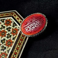 عقیق سرخ خراسان خطی|جواهرات|قم, علی آباد|دیوار