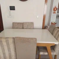 میز نهار خوری|میز و صندلی غذاخوری|سنقر, |دیوار