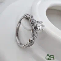 انگشتر زنانه نقره