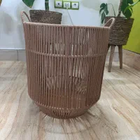 سبد مکرومه بافی