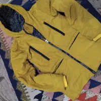 کاپشن نو نو سورمه‌ای و خردلی