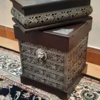 سطل و جا دستمالی کنارسالنی