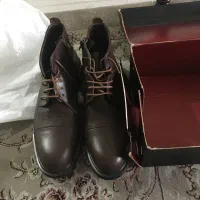 نیم بوت چرم اصل