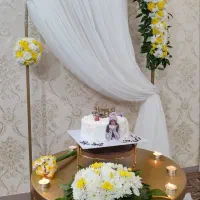 گل ارایی مراسمات تولد عروسی عقد جشن و..|صنایع دستی و سایر لوازم تزئینی|قم, باغ شریفی|دیوار