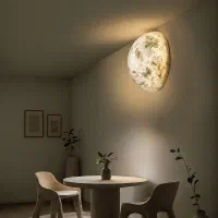 دیوارکوب ماه سه بعدی رئال|لوستر و چراغ آویز|تهران, تجریش|دیوار