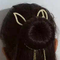 گیره مو گلسر تق تقی گیره انبری مو|جواهرات|خرم‌آباد, |دیوار