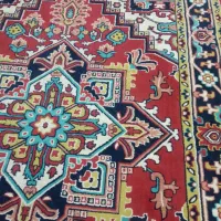 فرش ماشینی کارکرده طرح هریس