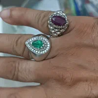 انگشترحسین جدی ویاقوت برمه