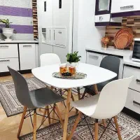 میزوصندلی نهارخوری پلاستیکی فایبرگلاس