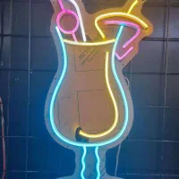 نئون برای آبمیوه و بستنی|فروشگاه و مغازه|تهران, سازمان آب|دیوار