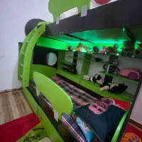 تخت دو طبقه جنس عالی نو نو|تخت و سرویس خواب|کرمانشاه, |دیوار