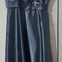 ساتنی شیک دامن زیر زانو