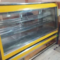 یخچال ویترینی و فر فست فود