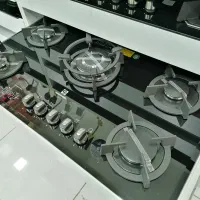 روشویی کابینتی هود سینک شیرآلات گاز برند پارسا 45