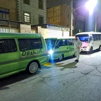دربستی ون مینی بوس سواری درون شهری و برون شهری