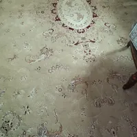 بک جفت فرش کارکرده ولی تمیز