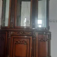 ویترین چوب وآیینه