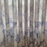 پرده حریر کتان ترک پانچ نونو|پرده، رانر، رومیزی|لاهیجان, کوی آزادگان|دیوار