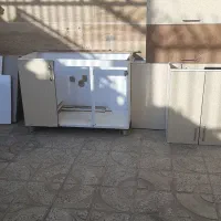 کابینت ورق ۶۰ سنگین دربها mdf طرح حصیری