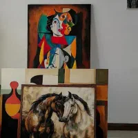 سفارش تابلو نقاشی (کیفیت بالا و قیمت مناسب)ورق بزن|تابلو، نقاشی، عکس|تهران, عباسی|دیوار