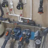 لوله کشی ونصب موتور خانه استخر وجکوزی