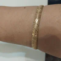 النگو طلا سایز ۱ونیم وگوشواره