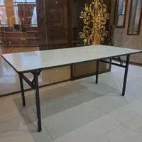 میز گردو مستطیل باپایه تاشو هتلی رستورانی|میز و صندلی غذاخوری|مشهد, کشف|دیوار