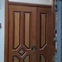 درب ورودی چوبی  سالم