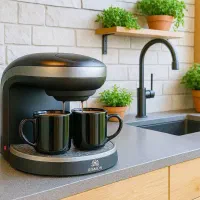 قهوه جوش دوفنجانه