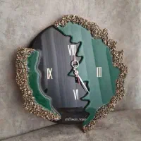 ساعت رزینی شیک و خاص|ساعت دیواری و تزئینی|رباط‌کریم, شهرک والفجر|دیوار
