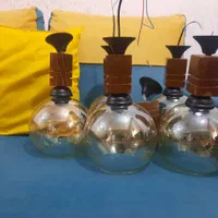 لوستر اویز حبابی