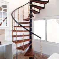 پله چوبی پارتیشن چوبی طراحی و اجرا|خدمات پیشه و مهارت|زنجان, |دیوار