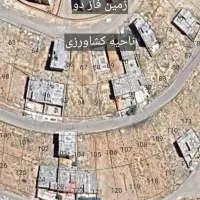 زمین صدرا فاز 2. 308 متر عرض 12. دونبش|فروش زمین و ملک کلنگی|شیراز, شهرک گلستان|دیوار