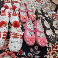 فروش استثنایی کفشهای دخترانه، زنانه جفتی ۲۰۰ هزار|کیف، کفش، کمربند|رفسنجان, |دیوار